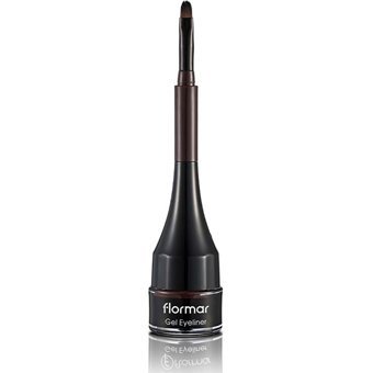 Flormar No:003 Suya Dayanıklı Mat Pastel Kahverengi Jel Eyeliner
