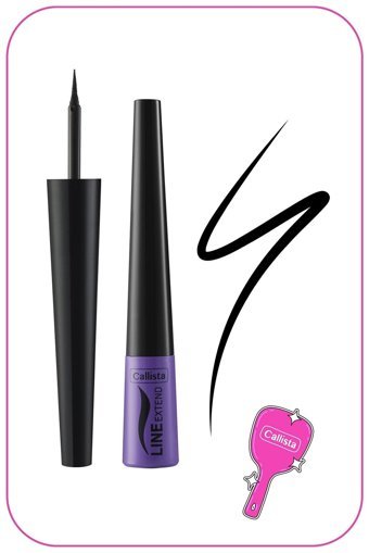 Callista Line Extend No:01 Mat Pastel Siyah Likit Eyeliner