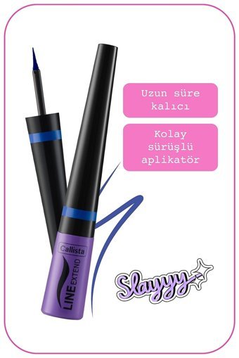 Callista Line Extend No:06 Mat Pastel Açık Mor Likit Eyeliner