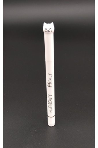 Hera Avm Suya Dayanıklı Mat Pastel Beyaz Kalem Eyeliner