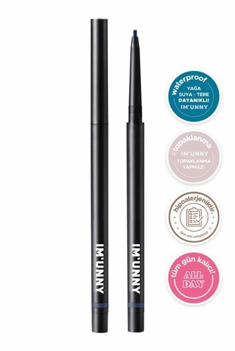 Im Unny No:06 Suya Dayanıklı Mat Pastel Mor Kalem Eyeliner