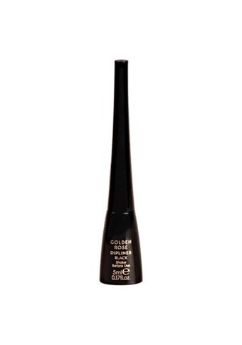Golden Rose No:01 Suya Dayanıklı Mat Pastel Siyah Likit Eyeliner