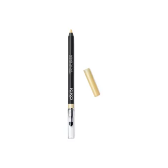 Kiko Milano Intense Colour Long Lasting No:02 Çift Taraflı Suya Dayanıklı Metalik Pastel Krem Kalem Eyeliner
