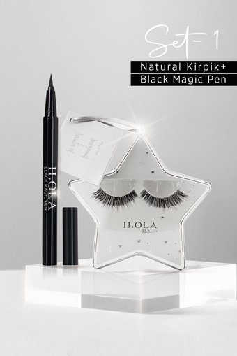 Hola Cosmetic Mat Pastel Siyah Kalem Eyeliner