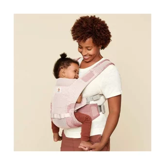 Ergobaby Aerloom 360 15 kg Kapasiteli Oturaklı Her Yöne Yenidoğan Kanguru Pembe