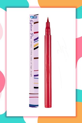 Dahaus Suya Dayanıklı Mat Kırmızı Likit Eyeliner