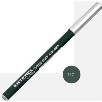 Esterel No:117 Suya Dayanıklı Mat Pastel Yeşil Kalem Eyeliner
