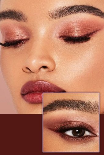 Dahaus Suya Dayanıklı Mat Pastel Kahverengi Likit Eyeliner