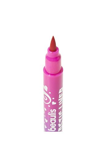 Beaulis Çift Taraflı Kalp No:226 Çift Taraflı Parlak Pastel Kırmızı Kalem Eyeliner