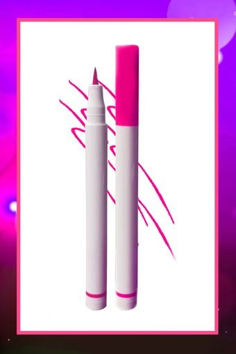 Dahaus Suya Dayanıklı Mat Pastel Pembe Likit Eyeliner