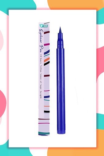 Dahaus Suya Dayanıklı Mat Pastel Mavi Likit Eyeliner