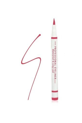 Avemor Suya Dayanıklı Mat Pastel Kırmızı Kalem Eyeliner