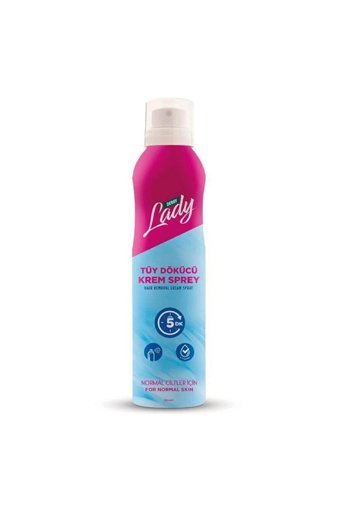 Derby Lady Normal Ciltler İçin Tüm Vücut Genital Bölge Kadın Tüy Dökücü Sprey 150 ml