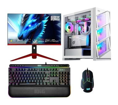 Dragos DRX5747 Harici GeForce RTX 4090 AMD Ryzen 9 7900X 32 GB Ram 1 TB SSD Tower FreeDos 27 inç Monitörlü Masaüstü Bilgisayar