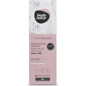 Body Natur Clean Beauty Hassas Ciltler İçin Tüm Vücut Genital Bölge Kadın Tüy Dökücü Sprey 200 ml