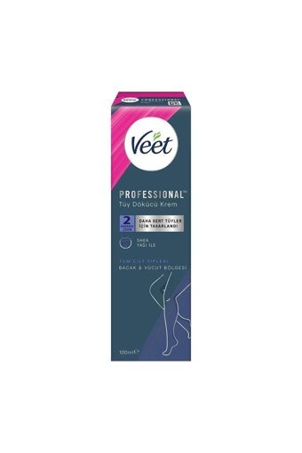Veet Professional Tüm Ciltler İçin Tüm Vücut Genital Bölge Kadın Tüy Dökücü Sprey 100 ml