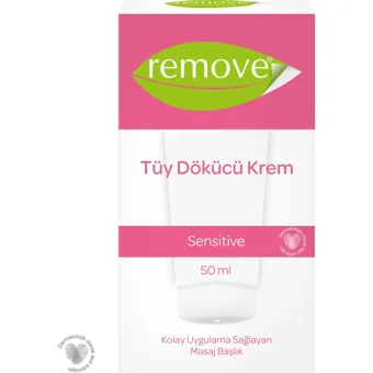 Remove Hassas Ciltler İçin Tüm Vücut Genital Bölge Kadın Tüy Dökücü Sprey 50 ml