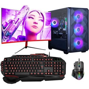 Dragos DRX6792 Harici GeForce RTX 3060 Intel Core i5 10400F 32 GB Ram 512 GB SSD Tower FreeDos 27 inç Monitörlü Masaüstü Bilgisayar