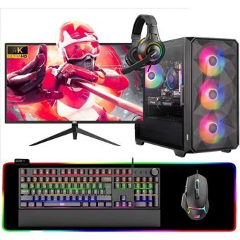 Dragos DRX6862 Harici GeForce RTX 3050 AMD Ryzen 5 3600 32 GB Ram 1 TB SSD Tower FreeDos 28 inç Monitörlü Masaüstü Bilgisayar