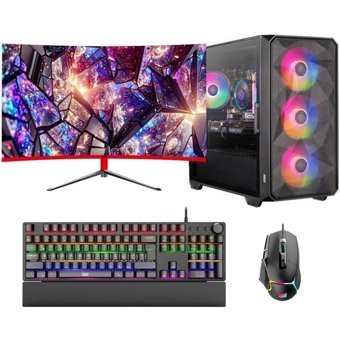 Dragos DRX6933 Harici GeForce RTX 3060 Intel Core i7 11700F 32 GB Ram 512 GB SSD Tower FreeDos 27 inç Monitörlü Masaüstü Bilgisayar