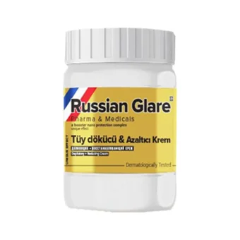 Russian Glare Tüm Ciltler İçin Tüm Vücut Genital Bölge Unisex Tüy Dökücü Sprey 3x50 ml +Rus Merhemi Genital Bölge Kremi 3x50 ml
