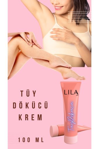 Lila Soft Tüm Ciltler İçin Tüm Vücut Genital Bölge Kadın Tüy Dökücü Sprey 100 ml