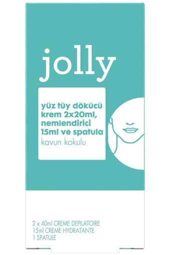 Jolly Kavun Kokulu Tüm Ciltler İçin Tüm Vücut Genital Bölge Kadın Tüy Dökücü Sprey 2x20 ml