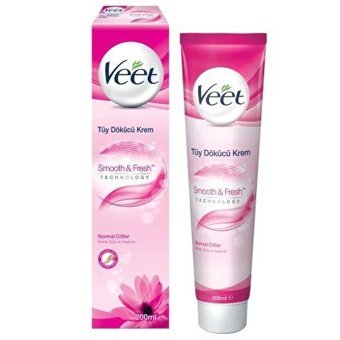 Veet Smooth & Fresh Normal Ciltler İçin Tüm Vücut Genital Bölge Kadın Tüy Dökücü Sprey 2x200 ml