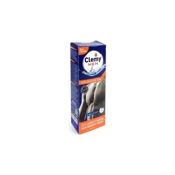 Clemy Normal Ciltler İçin Tüm Vücut Genital Bölge Erkek Tüy Dökücü Sprey 100 ml