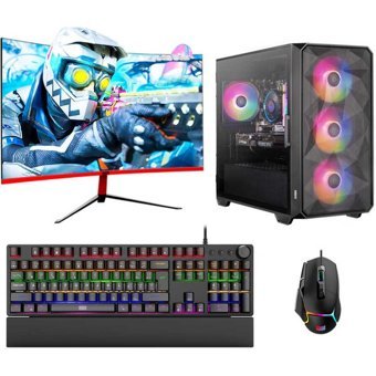 Dragos DRX7026 Harici GeForce RTX 3060 Intel Core i5 11600K 16 GB Ram 512 GB SSD Tower FreeDos 27 inç Monitörlü Masaüstü Bilgisayar