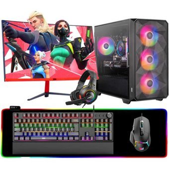 Dragos DRX6812 Harici GeForce RTX 3060 Intel Core i5 9400F 32 GB Ram 1 TB SSD Tower FreeDos 23.6 inç Monitörlü Masaüstü Bilgisayar
