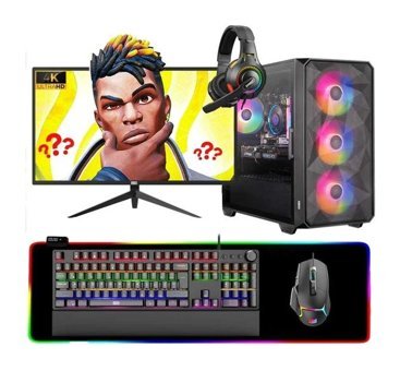 Dragos DRX6882 Harici GeForce RTX 3050 AMD Ryzen 7 5700X 16 GB Ram 512 GB SSD Tower FreeDos 28 inç Monitörlü Masaüstü Bilgisayar