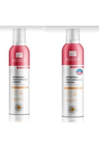 Bioder Bitkisel Normal Ciltler İçin Tüm Vücut Genital Bölge Kadın Tüy Dökücü Sprey 2x150 ml