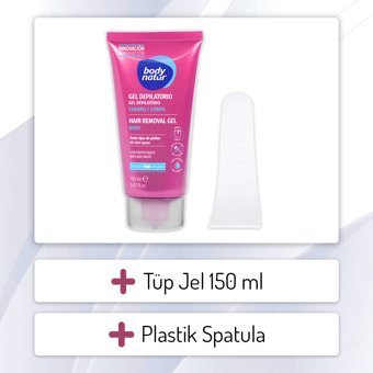 Body Natur Kırmızı Meyve Kokulu Tüm Ciltler İçin Tüm Vücut Genital Bölge Kadın Tüy Dökücü Sprey 150 ml