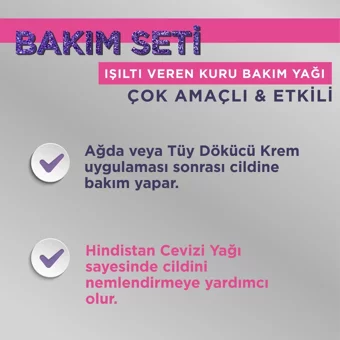 Sesu Kuru Ciltler İçin Tüm Vücut Genital Bölge Kadın Tüy Dökücü Sprey