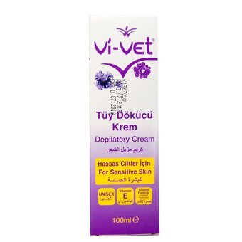 Vi-Vet Lavanta Kokulu Tüm Ciltler İçin Tüm Vücut Genital Bölge Kadın Tüy Dökücü Sprey 2x100 ml