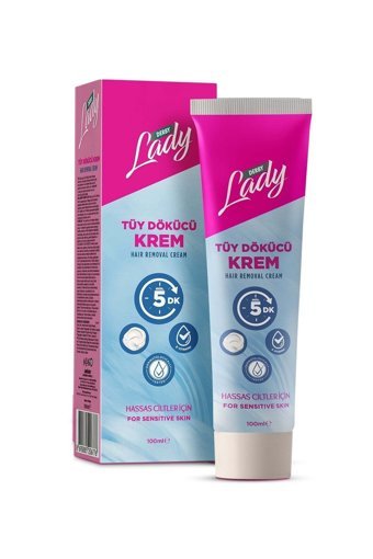 Derby Lady Hassas Ciltler İçin Tüm Vücut Genital Bölge Kadın Tüy Dökücü Sprey 12x100 ml