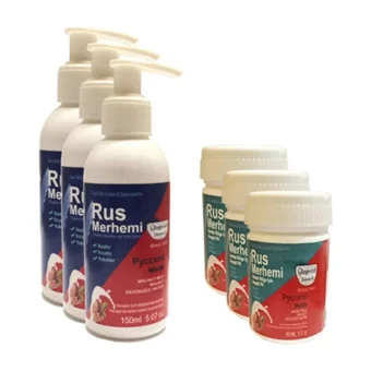 Olegovich Medicine Rus Merhemi Tüm Ciltler İçin Tüm Vücut Genital Bölge Unisex Tüy Dökücü Sprey 3x250 ml