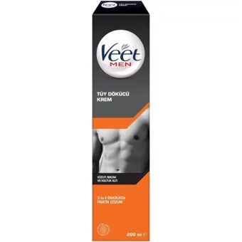 Veet Men Normal Ciltler İçin Tüm Vücut Genital Bölge Kadın Tüy Dökücü Sprey 200 ml
