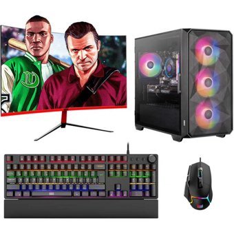 Dragos DRX7022 Harici GeForce RTX 3050 Intel Core i5 11600K 32 GB Ram 512 GB SSD Tower FreeDos 27 inç Monitörlü Masaüstü Bilgisayar