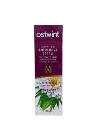 Ostwint Aloe Vera Ekstralı Tüm Ciltler İçin Tüm Vücut Genital Bölge Kadın Tüy Dökücü Sprey 100 ml