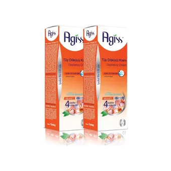 Agiss Orkide Çiçeği Kuru Ciltler İçin Tüm Vücut Genital Bölge Kadın Tüy Dökücü Sprey 2x100 ml