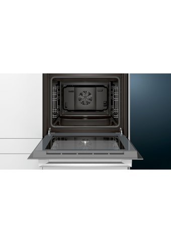 Siemens İQ300 HB114FBW0T 66 Lt A Enerji Sınıfı Analog Retro Tam Boy Ankastre Fırın Beyaz