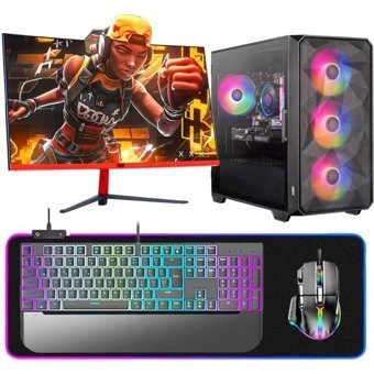 Dragos SETH Harici Radeon RX 6700 XT Intel Core i5 13400F 16 GB Ram 512 GB SSD Tower FreeDos 23.6 inç Monitörlü Masaüstü Bilgisayar