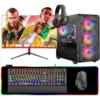 Dragos DRX6829 Harici GeForce RTX 3050 Intel Core i5 10400F 32 GB Ram 1 TB SSD Tower FreeDos 27 inç Monitörlü Masaüstü Bilgisayar