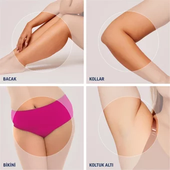 Veet Pure Hassas Ciltler İçin Tüm Vücut Genital Bölge Kadın Tüy Dökücü Sprey 150 ml