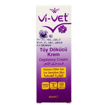 Vi-Vet Lavanta Kokulu Hassas Ciltler İçin Tüm Vücut Genital Bölge Unisex Tüy Dökücü Sprey 3x40 ml