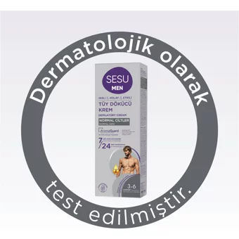 Sesu Tüm Ciltler İçin Tüm Vücut Genital Bölge Erkek Tüy Dökücü Sprey 3x100 ml