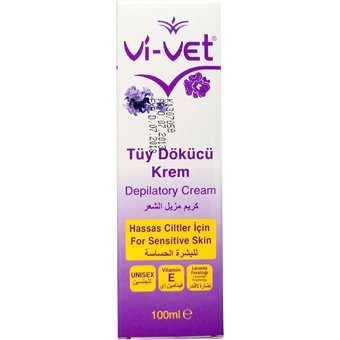 Vi-Vet Lavanta Kokulu Normal Ciltler-Kuru Ciltler İçin Tüm Vücut Genital Bölge Unisex Tüy Dökücü Sprey 3x100 ml