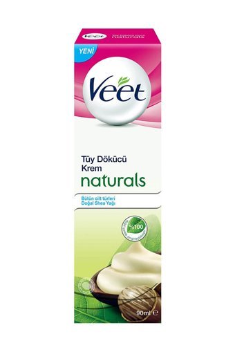 Veet Shea Yağı Normal Ciltler İçin Tüm Vücut Genital Bölge Kadın Tüy Dökücü Sprey 90 ml